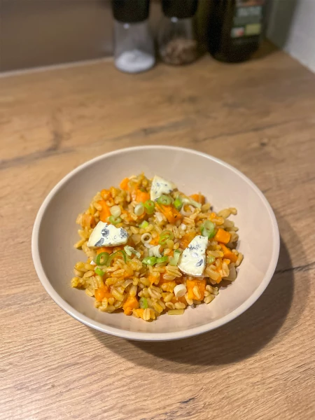 Image de la recette : Blésotto patate douce