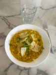 Image de la recette : Orzo courge parmesan