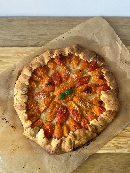 Image de la recette : Tarte rustique aux abricots