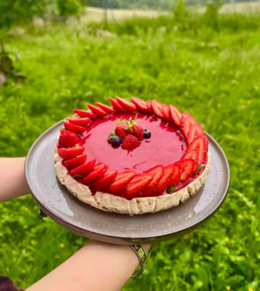 Image de la recette : Cheesecake fruits rouges
